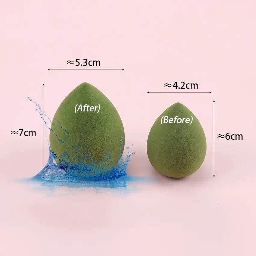 Set Of 4 Makeup Egg Blender, Foundation Powder Puff, Wet and Dry Powder Puff, Makeup Egg Cushion Beauty Tool, Cosmetic Makeup Blender With Storage Box Set Of 4 Makeup Egg Blender, Foundation Powder Puff, Wet and Dry Powder Puff, Makeup Egg Cushion Beauty Tool, Cosmetic Makeup Blender With Storage Box